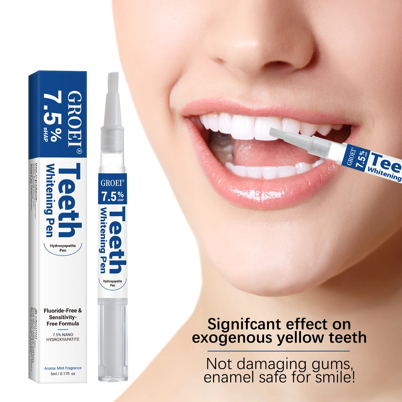 Teeth Whitening Vape - Hydroxyapatite Tooth Whitening Pen Dazzling White