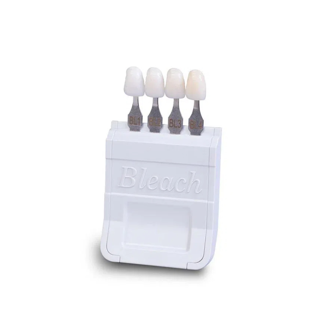 Teeth Whitening (Bleaching) - 4 Colors Dental Bleached Shade Guide