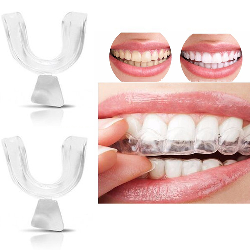Teeth Whitening With Trays - Comfort Fit Silicone Mouth Tray Night