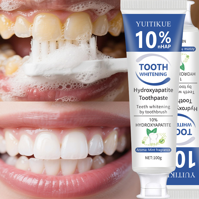 Hydroxyapatite Toothpaste - YUITIKUE 10% NHAP Hydroxyapatite Toothpaste 100g