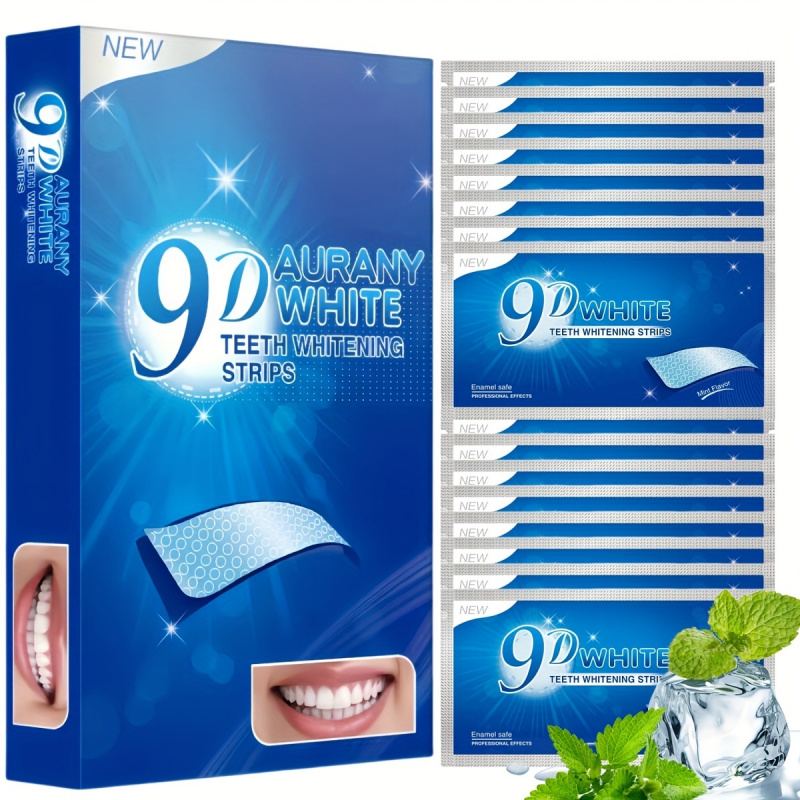 Teeth Whitening Vape - 21 Pairs of 9D Aurany White