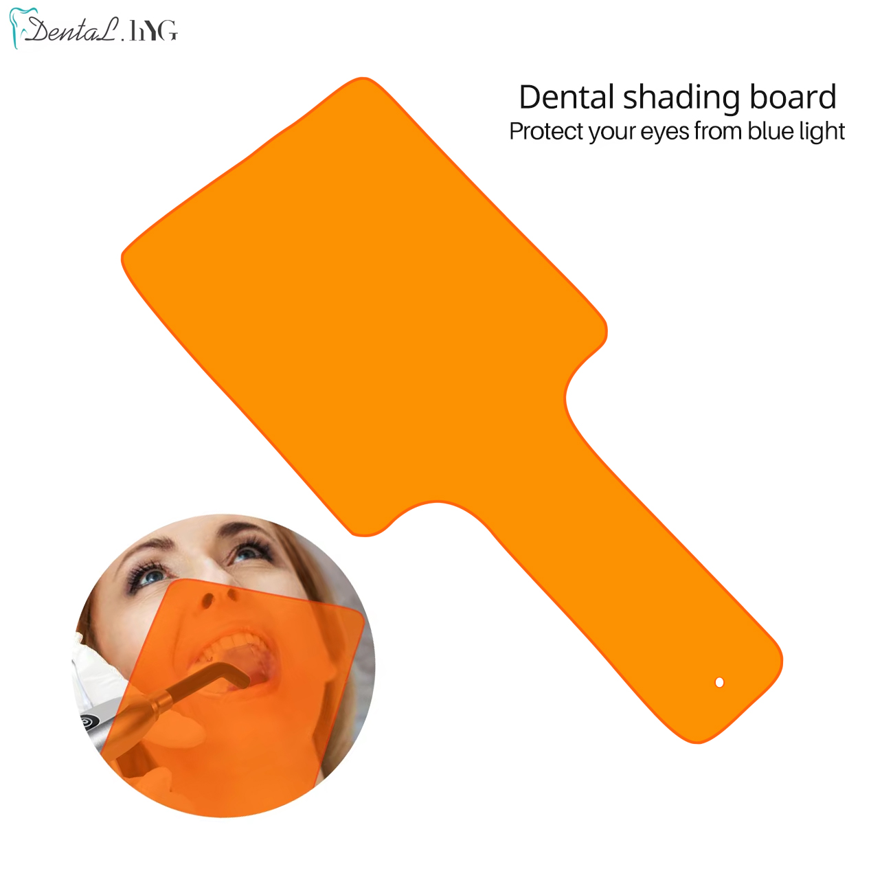 Teeth Whitening Filter - Dental Shield Plate Eye-Protective Board Dental