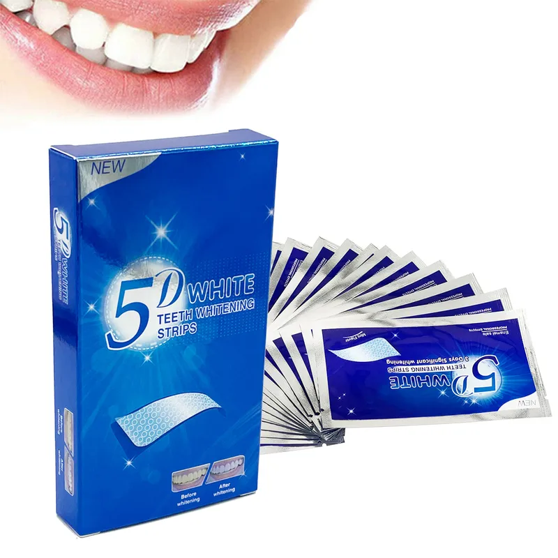 Teeth Whitening Gel Refills - 5D gel tooth whitening kit white