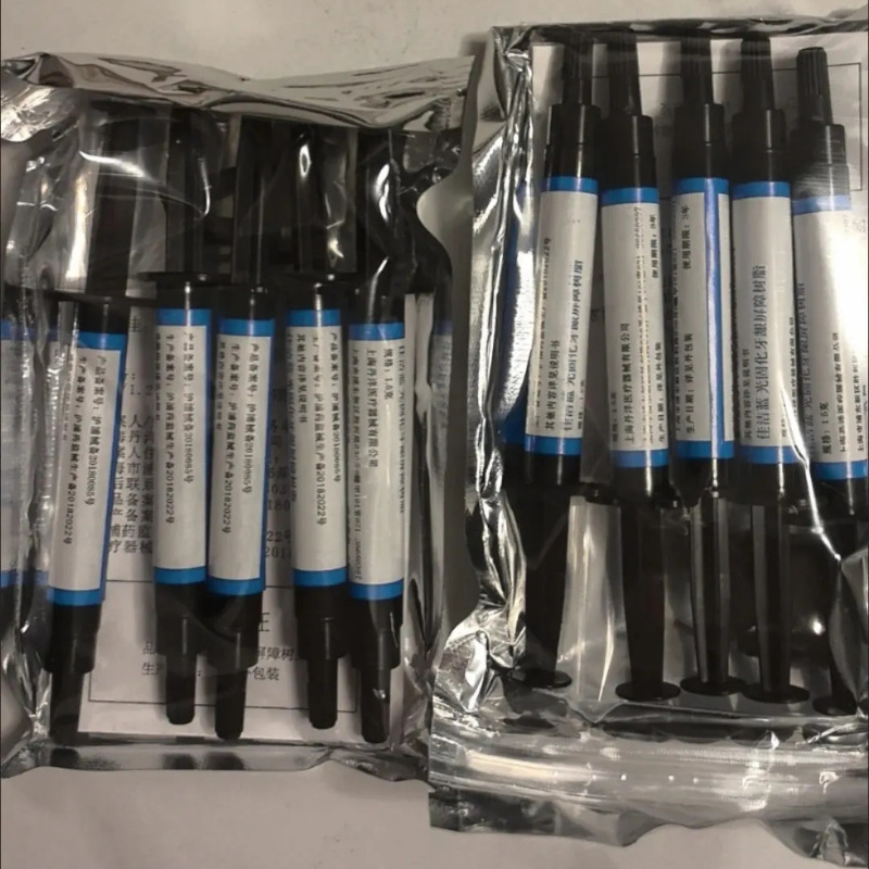Teeth Whitening Gingival Barrier - Dental Gingival Barrier Resin 5Pcs Light