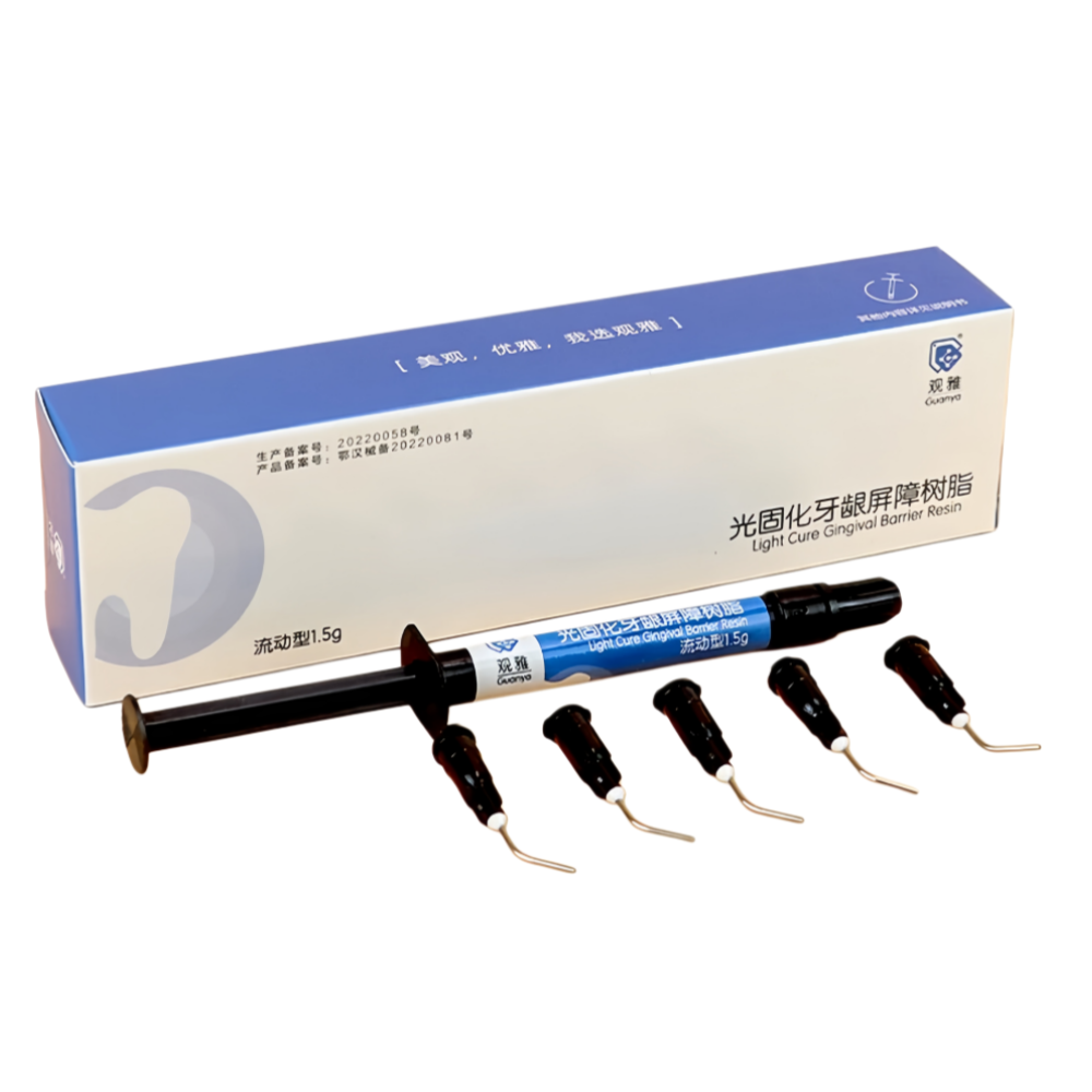 Teeth Whitening Gingival Barrier - 1.5g Light Cure Gingival Barrier Resin