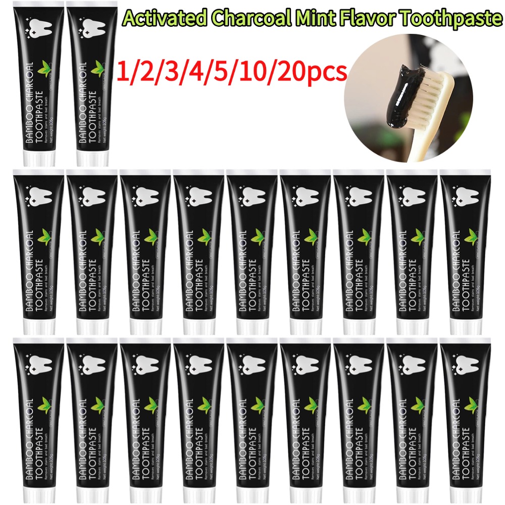 Teeth Whitening Filter - Teeth Whitening Activated Charcoal Mint Flavor