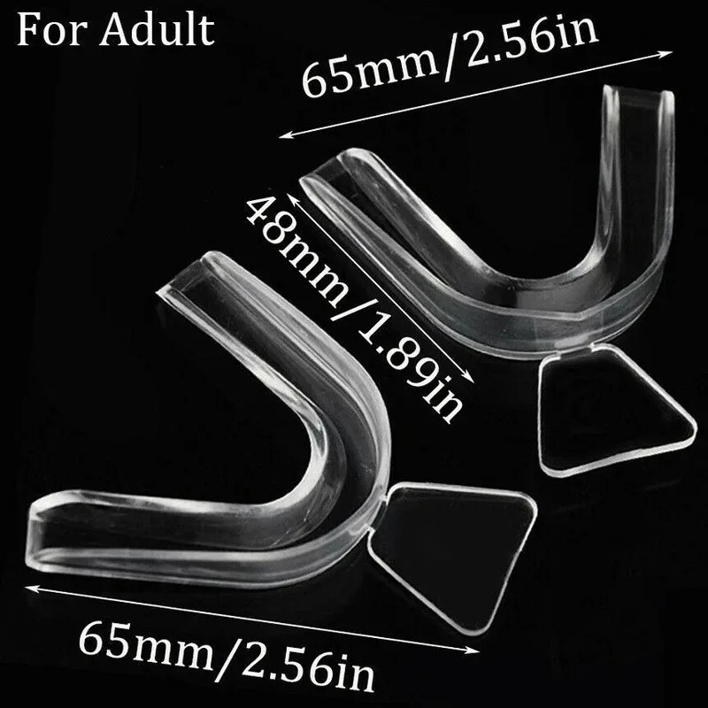 1/3/6pairs Silicone Mouth Guar - đánh giá và giá Teeth Whitening With Trays