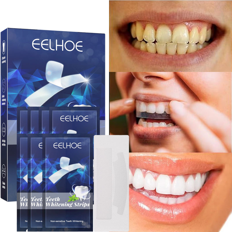 Teeth Whitening Stickers Mint  - đánh giá và giá Teeth Whitening Gel Refills