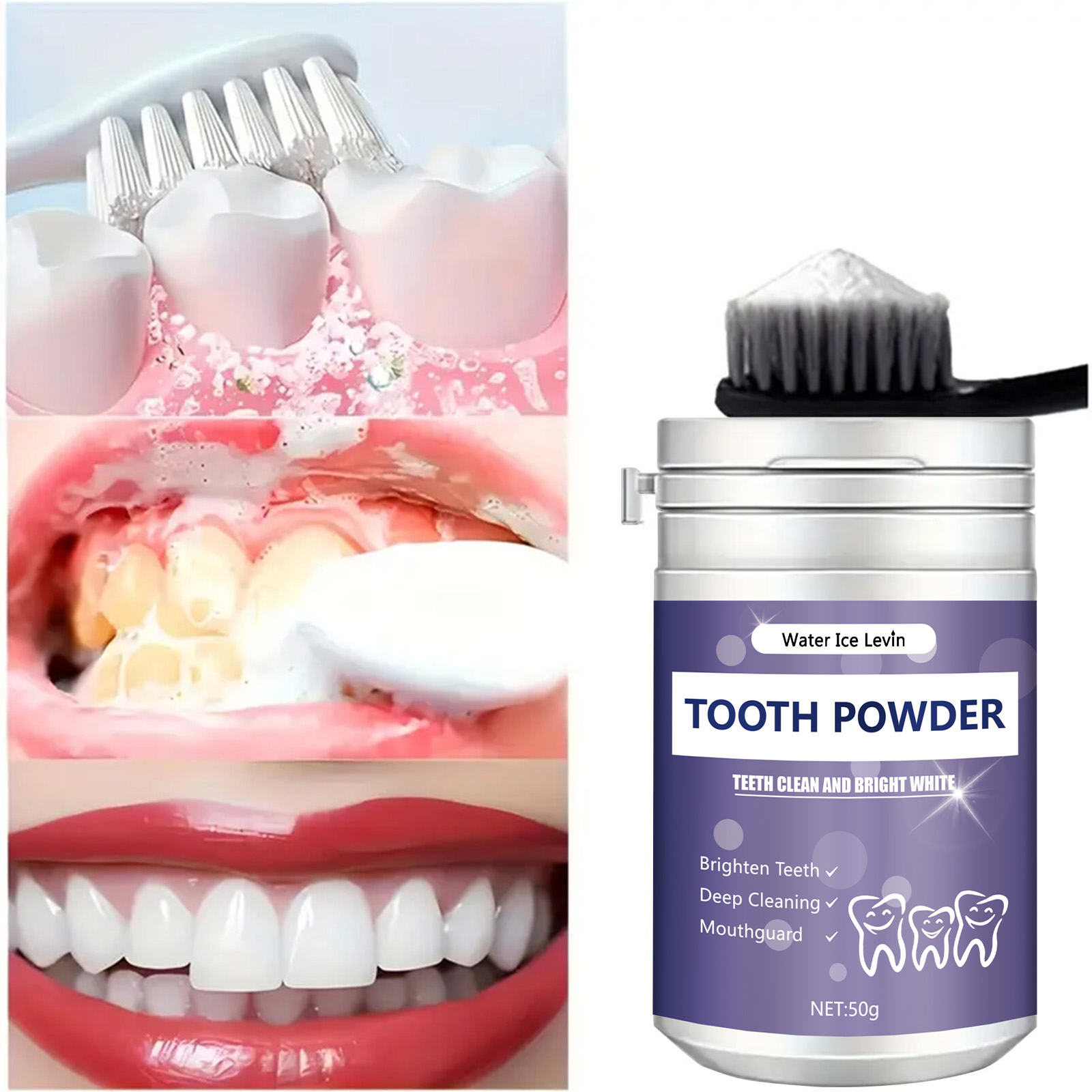 pearl tooth powder fresh breat - đánh giá và giá Teeth Whitening Powder