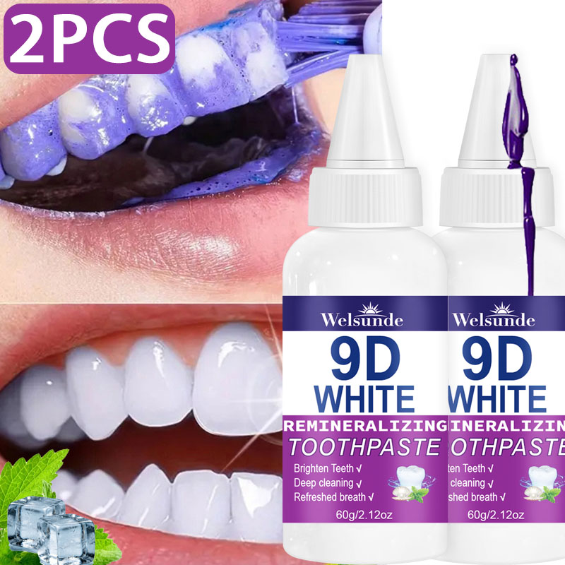 2PCS Whitening toothpaste for  - đánh giá và giá Remineralizing Toothpaste
