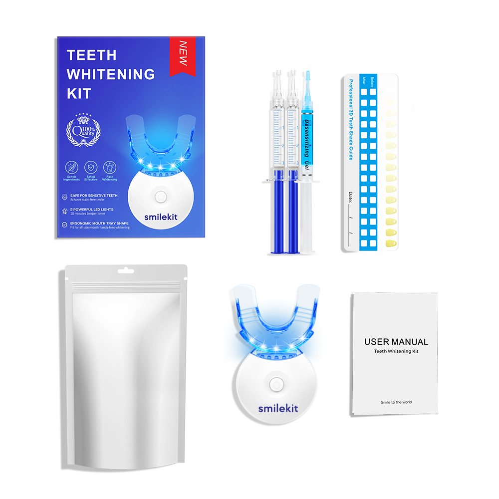 Teeth Whitening Kit - 5X LED L - đánh giá và giá Teeth Whitening With Trays