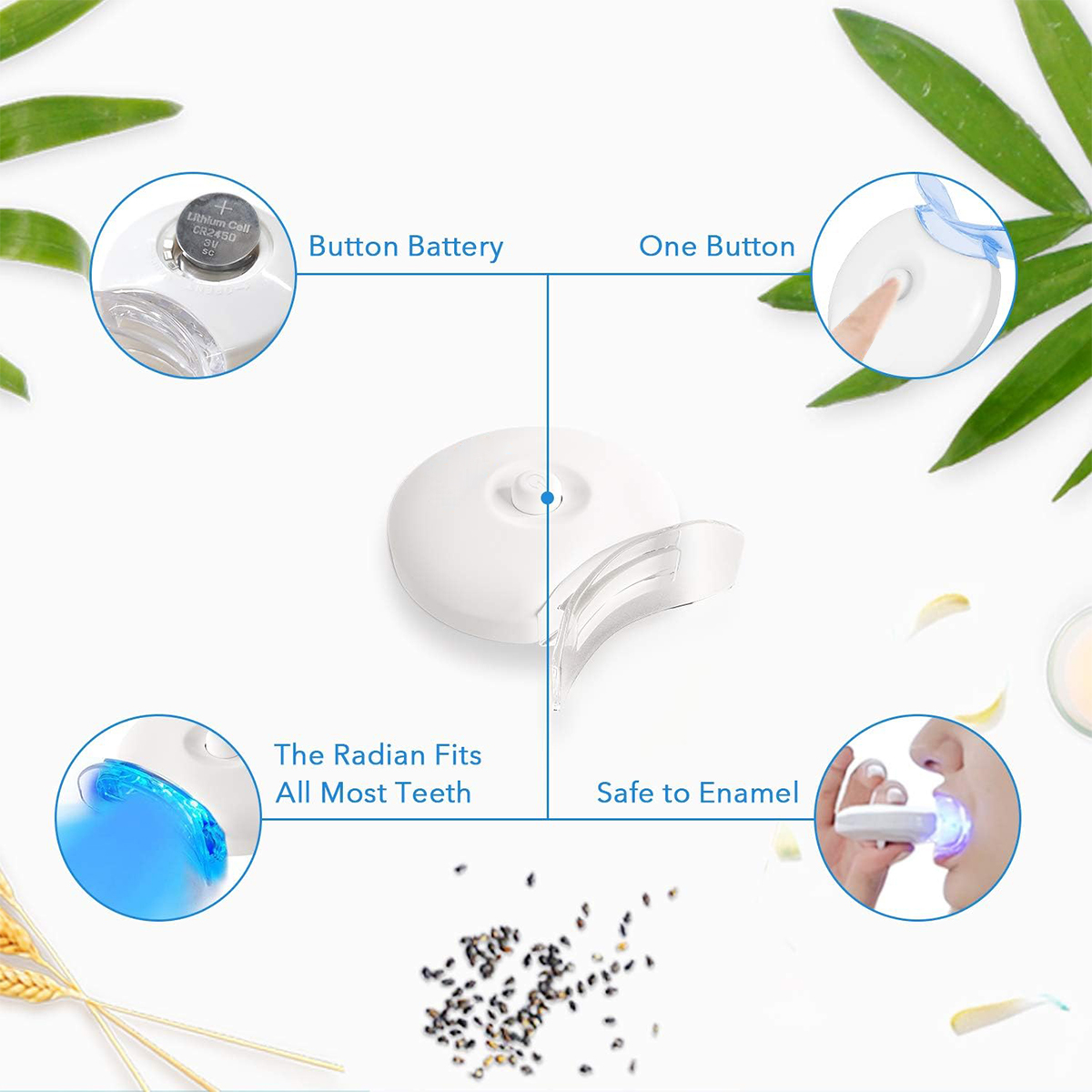Teeth Whitening Kit - 5X LED L - đánh giá và giá Teeth Whitening With Trays