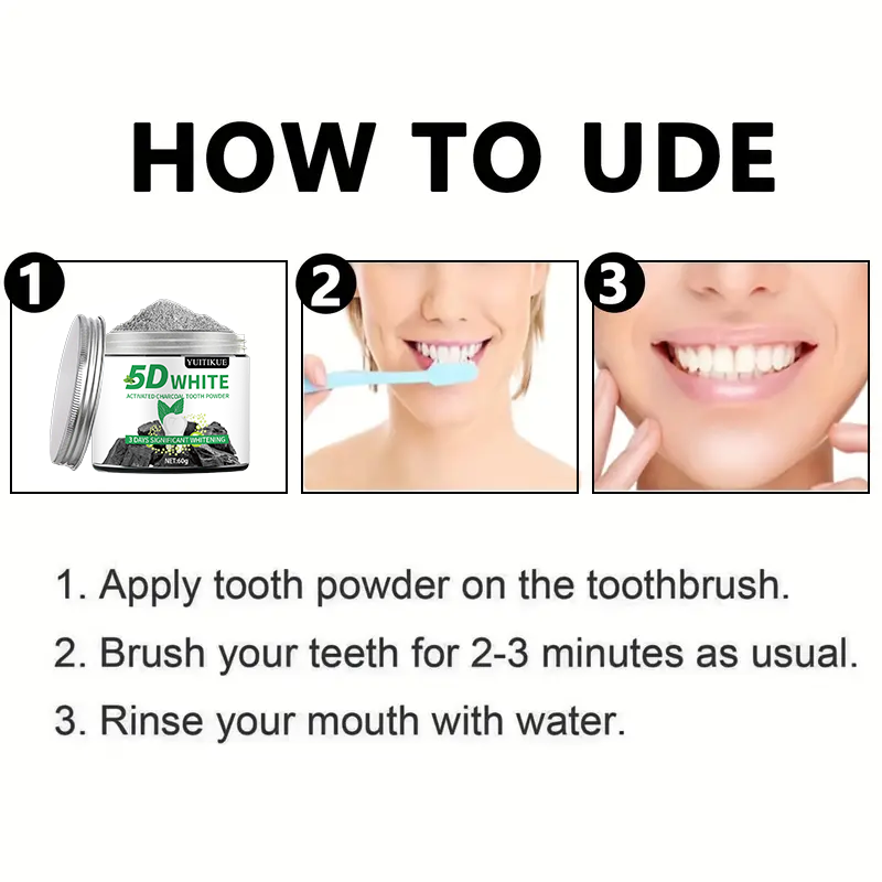 YUlTlKUE 5D White Activated ch - đánh giá và giá Teeth Whitening Vape
