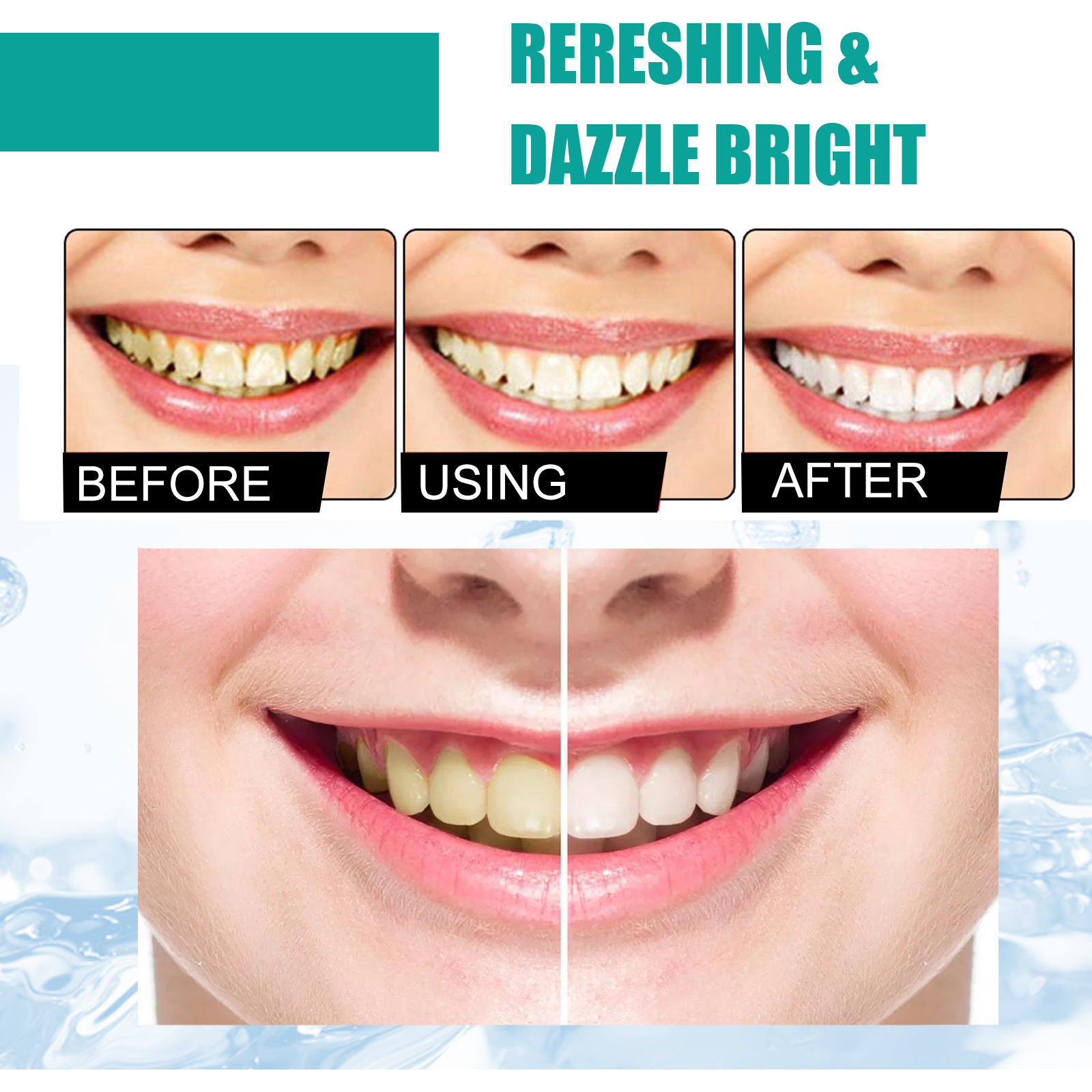 Mint Tooth Powder Fresh Breath - đánh giá và giá Teeth Whitening Powder