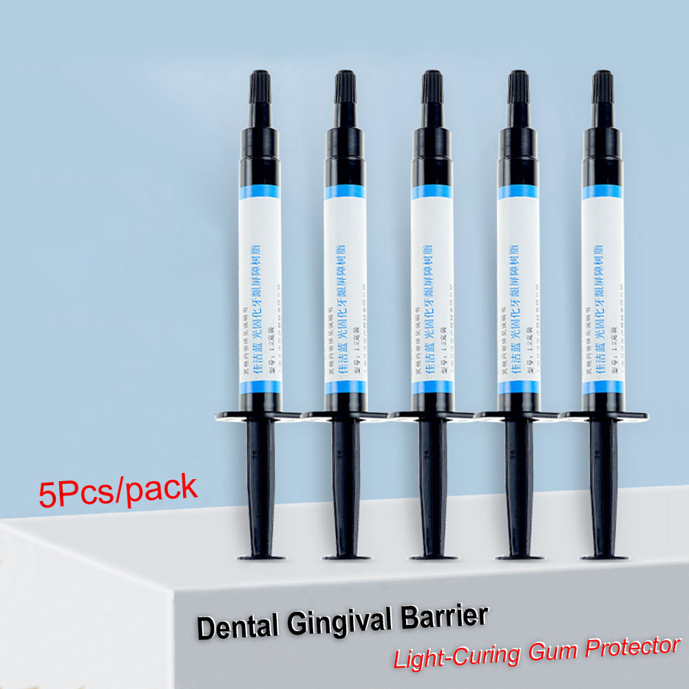 5Pcs/pack Light Curing Gingiva - đánh giá và giá Teeth Whitening Gingival Barrier
