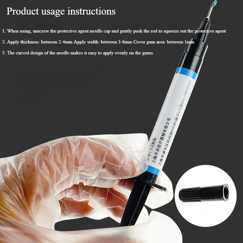 Dental Composite Light Curing  - đánh giá và giá Teeth Whitening Gingival Barrier