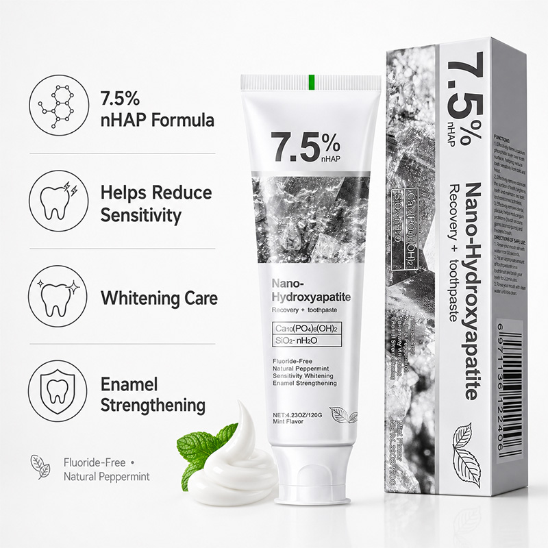 5/6Pcs 7.5% nHAP Nano Hydroxya - đánh giá và giá Hydroxyapatite Toothpaste