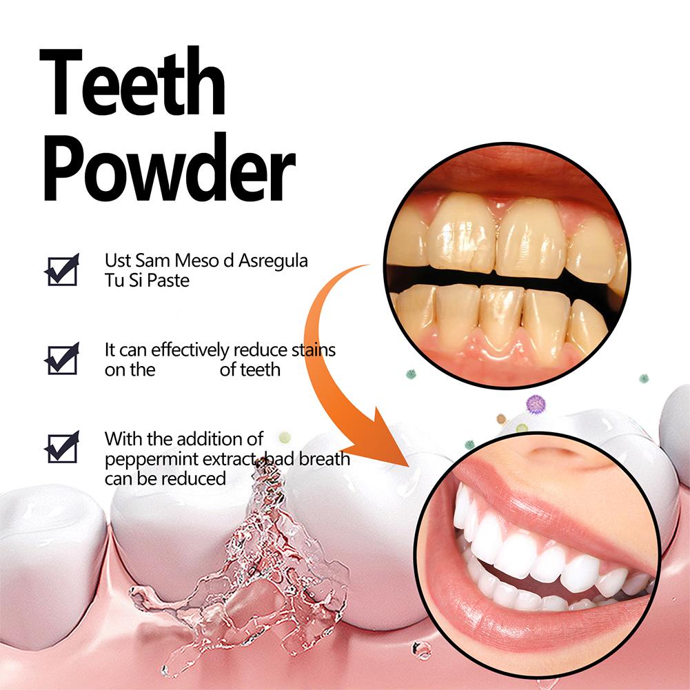 Teeth Whitening Powder,Natural - đánh giá và giá Teeth Whitening Powder