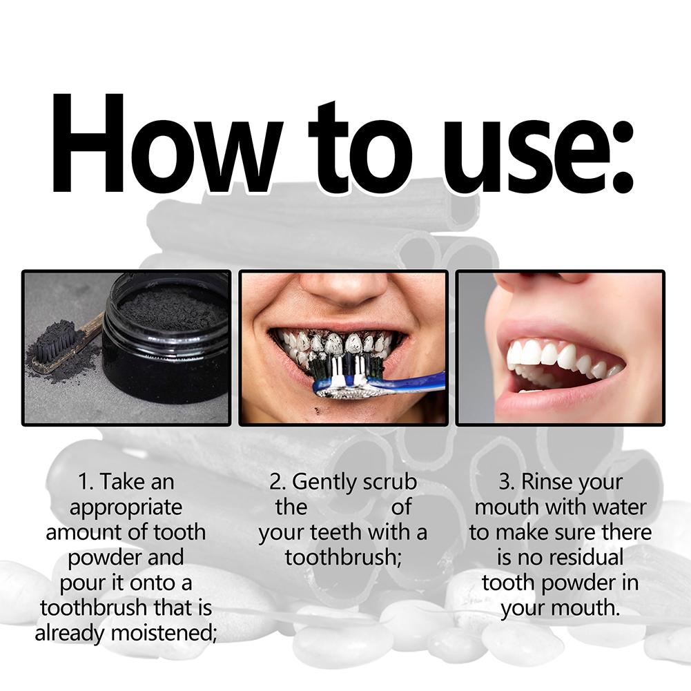 Teeth Whitening Powder,Natural - đánh giá và giá Teeth Whitening Powder