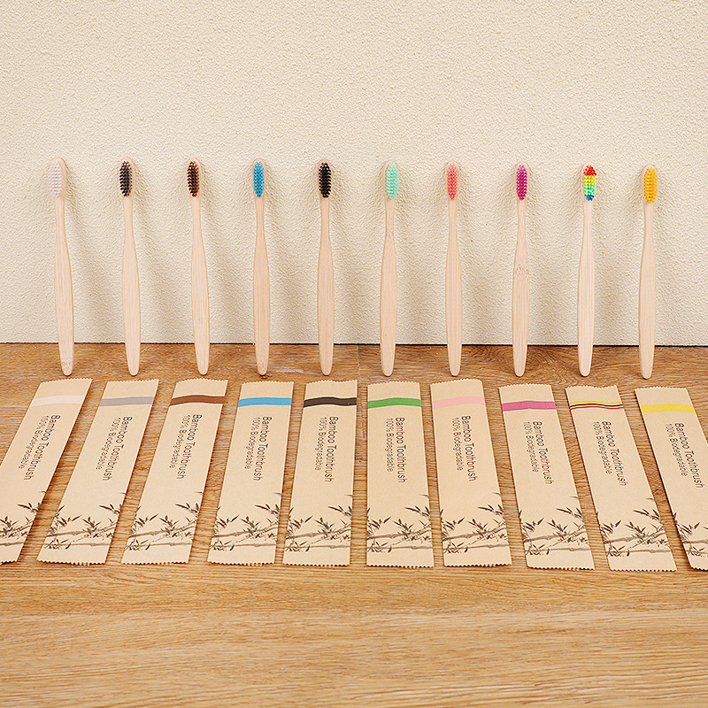80Pcs Colorful Natural Bamboo  - đánh giá và giá Teeth Whitening Filter