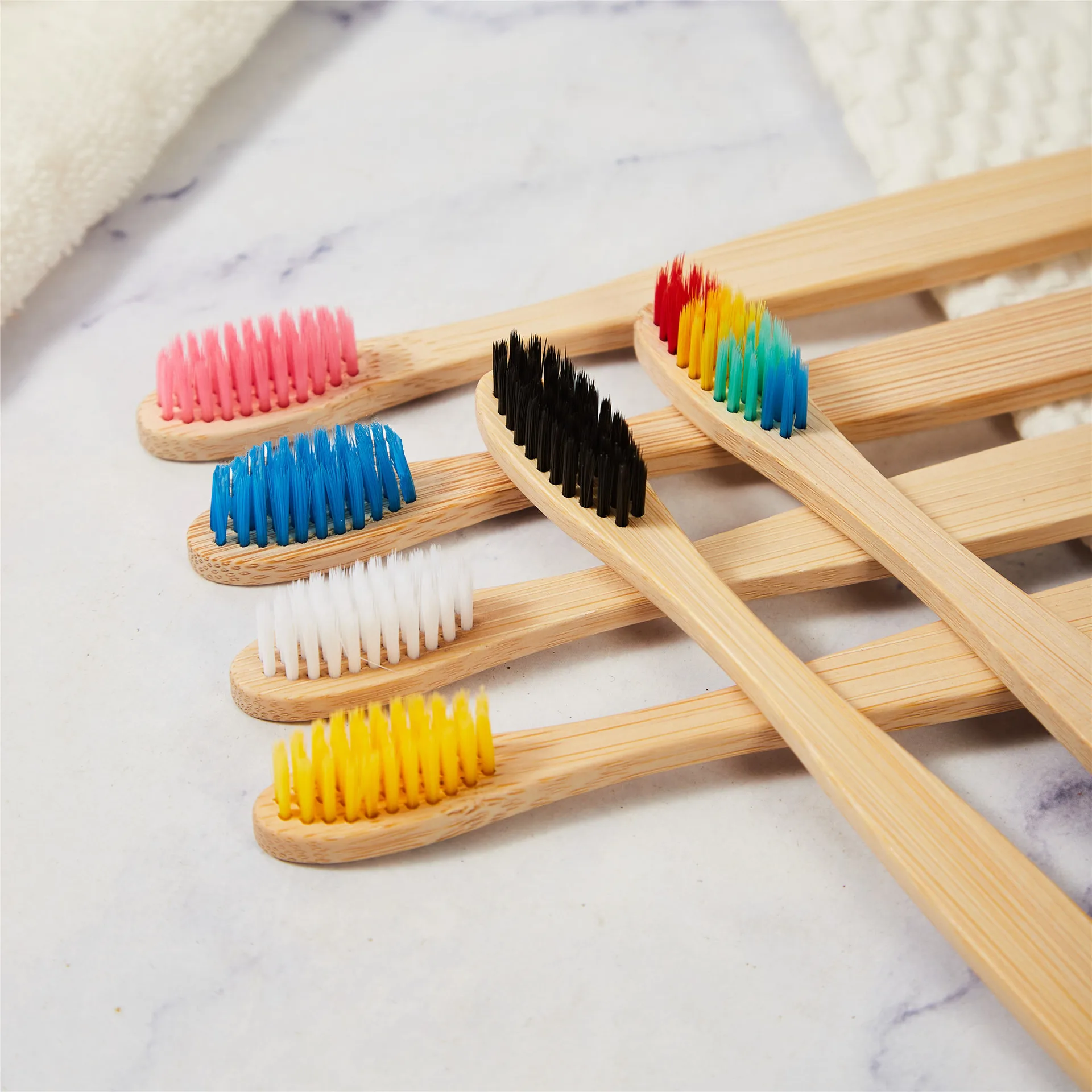 80Pcs Colorful Natural Bamboo  - đánh giá và giá Teeth Whitening Filter