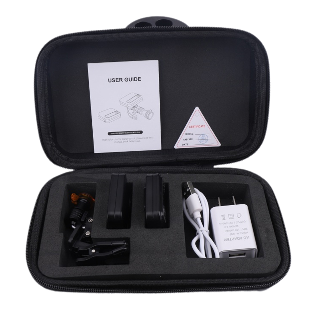 Wireless 5W LED Dental Headlig - đánh giá và giá Teeth Whitening Filter