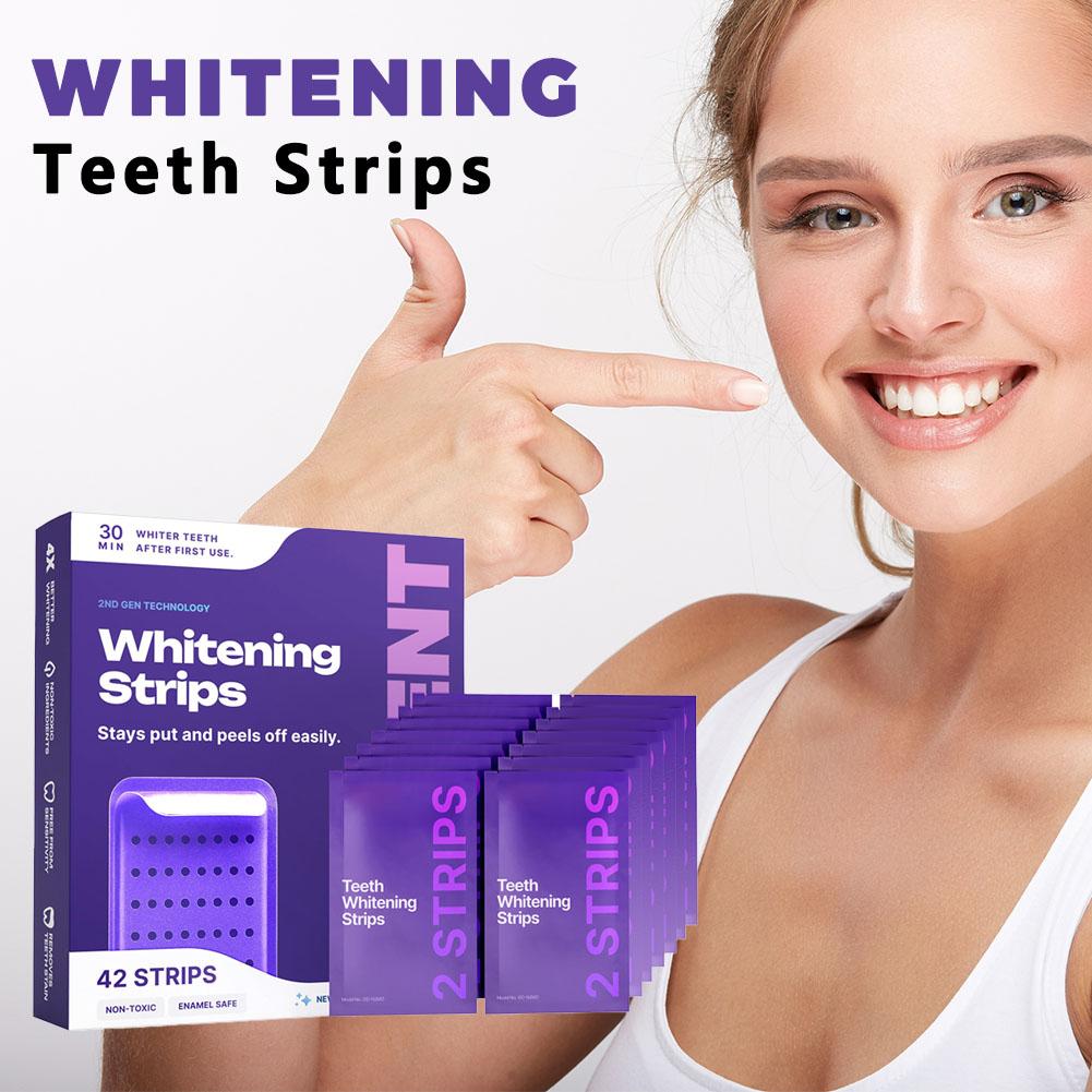 42 Pack Purple Teeth Whitening - đánh giá và giá Teeth Whitening Gel Refills