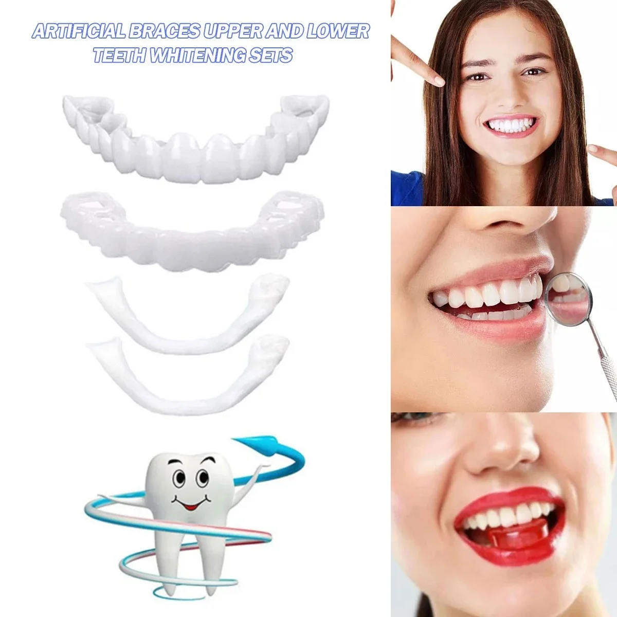 Teeth Veneers Whitening Dentur - đánh giá và giá Teeth Whitening Vape