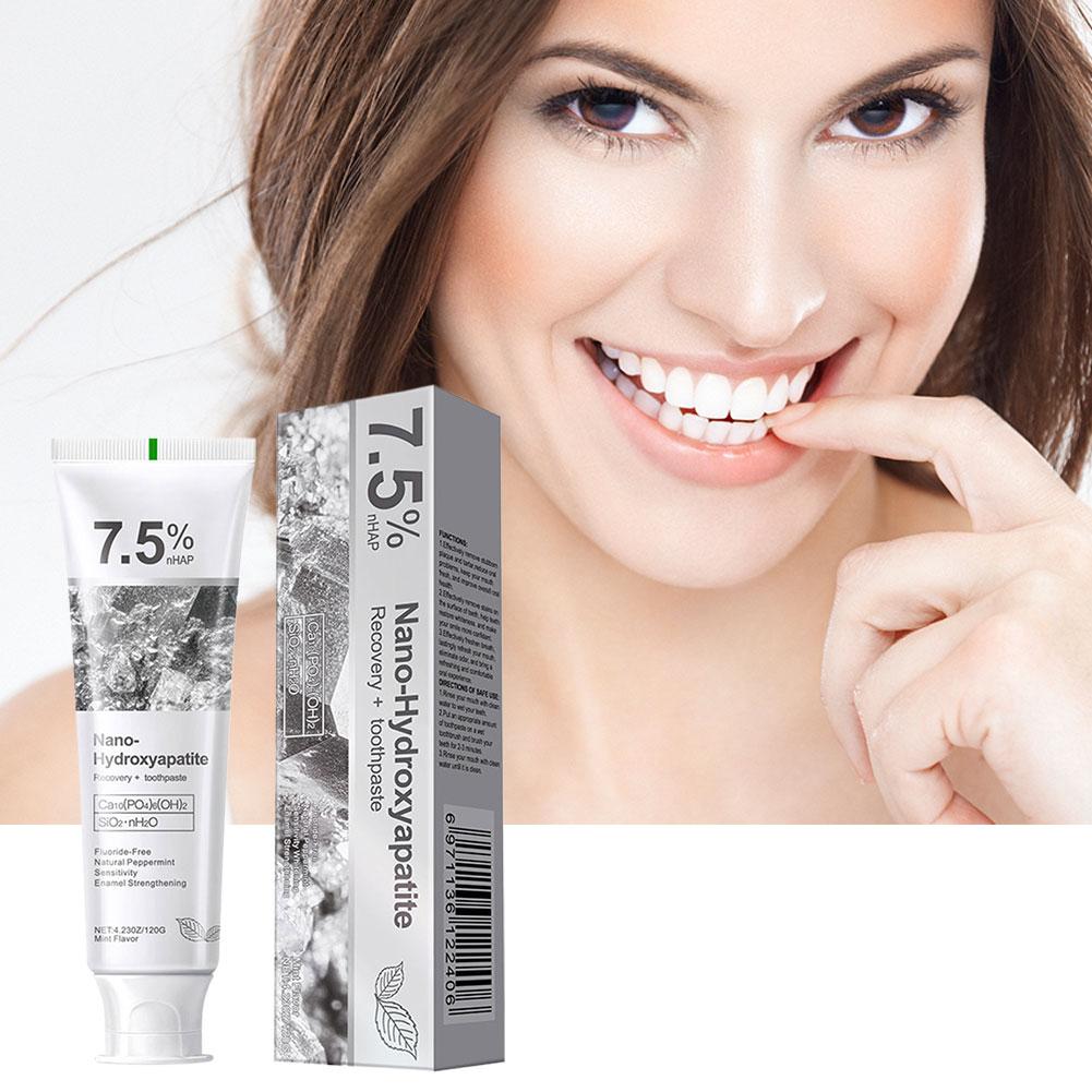 7.5% Nano Hydroxyapatite Tooth - đánh giá và giá Remineralizing Toothpaste