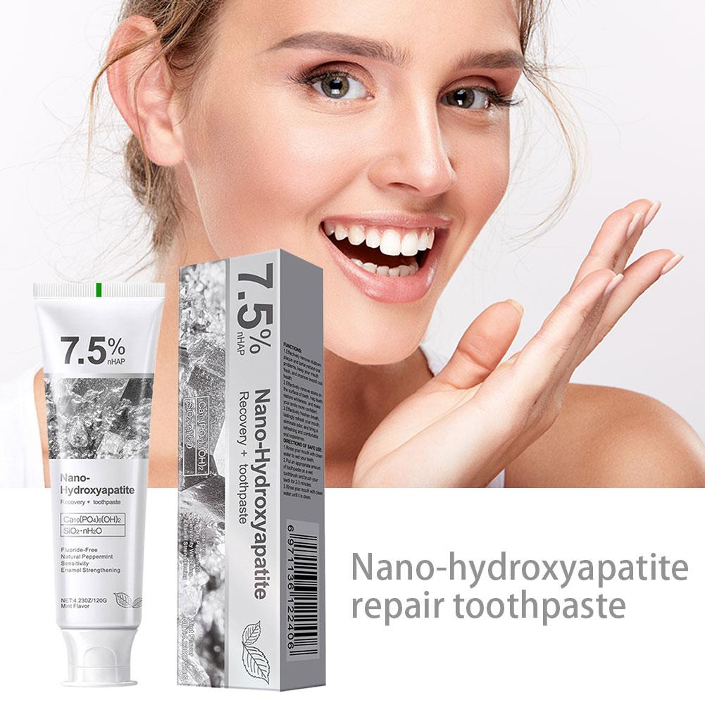 7.5% Nano Hydroxyapatite Tooth - đánh giá và giá Remineralizing Toothpaste