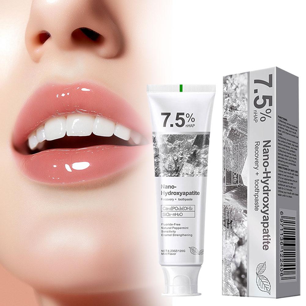 7.5% Nano Hydroxyapatite Tooth - đánh giá và giá Remineralizing Toothpaste
