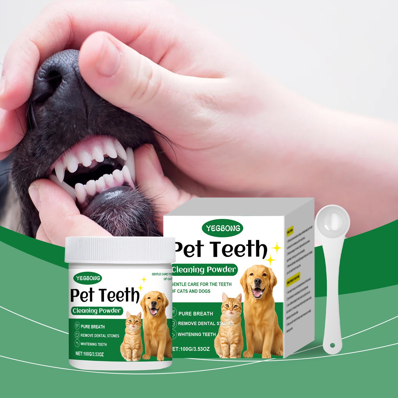 Pet Teeth Cleaning Powder Redu - đánh giá và giá Teeth Whitening Vape