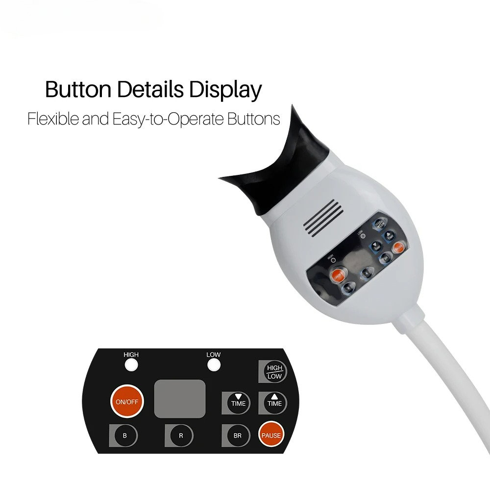 Adjustable 3 Colors LED Teeth  - đánh giá và giá Teeth Whitening China