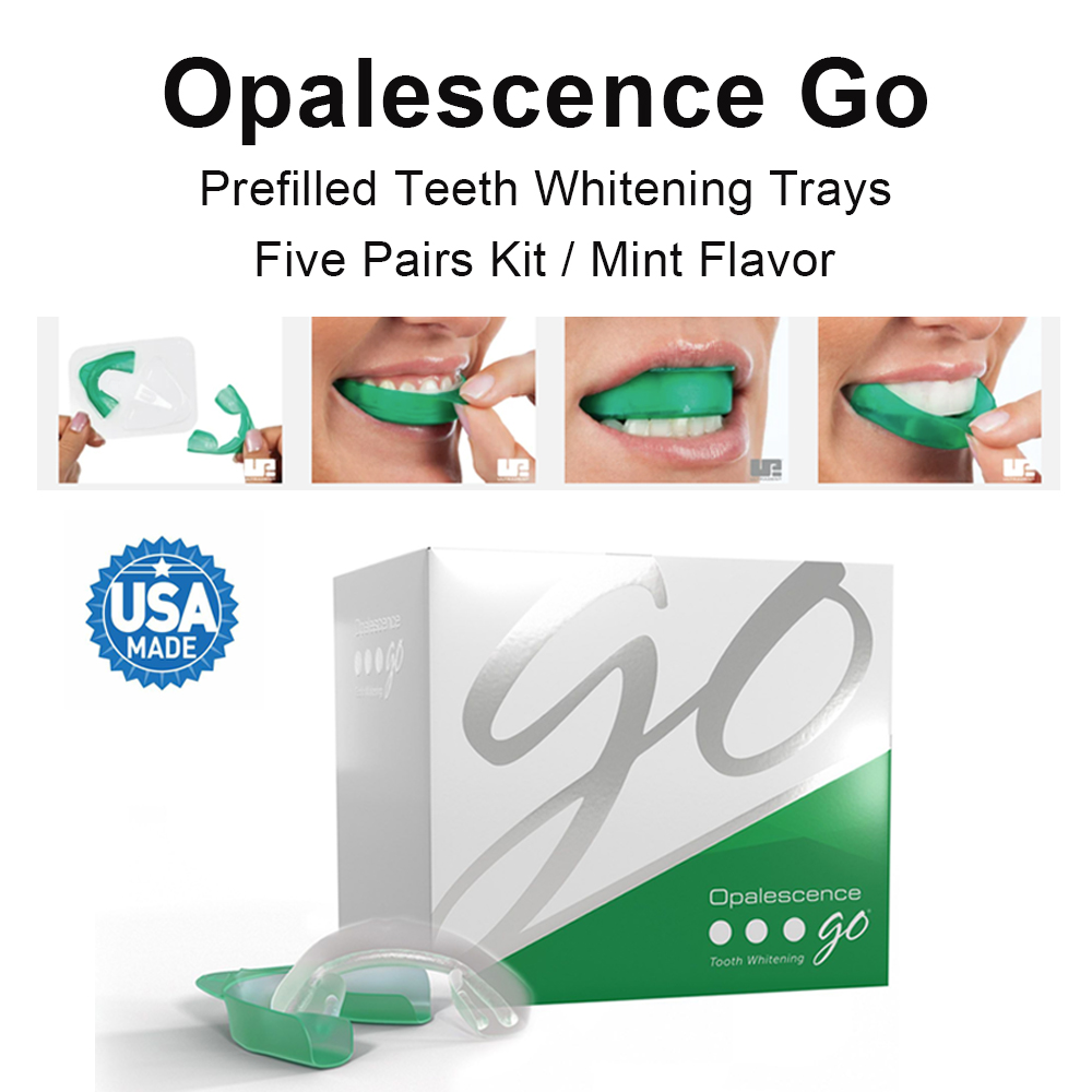 Opalescence Go Whitening Trays - đánh giá và giá Teeth Whitening Opalescence
