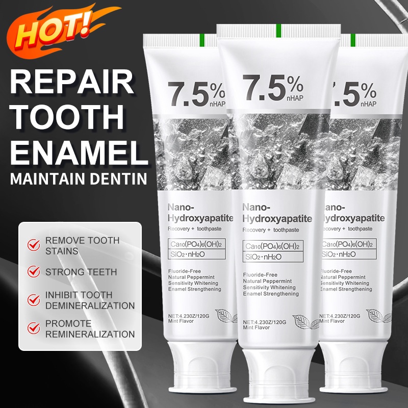 7.5% Hydroxyapatite Probiotic  - đánh giá và giá Hydroxyapatite Toothpaste