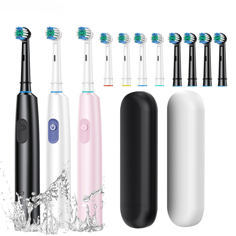 Electric Toothbrush Rotating D - đánh giá và giá Teeth Whitening Gel Refills