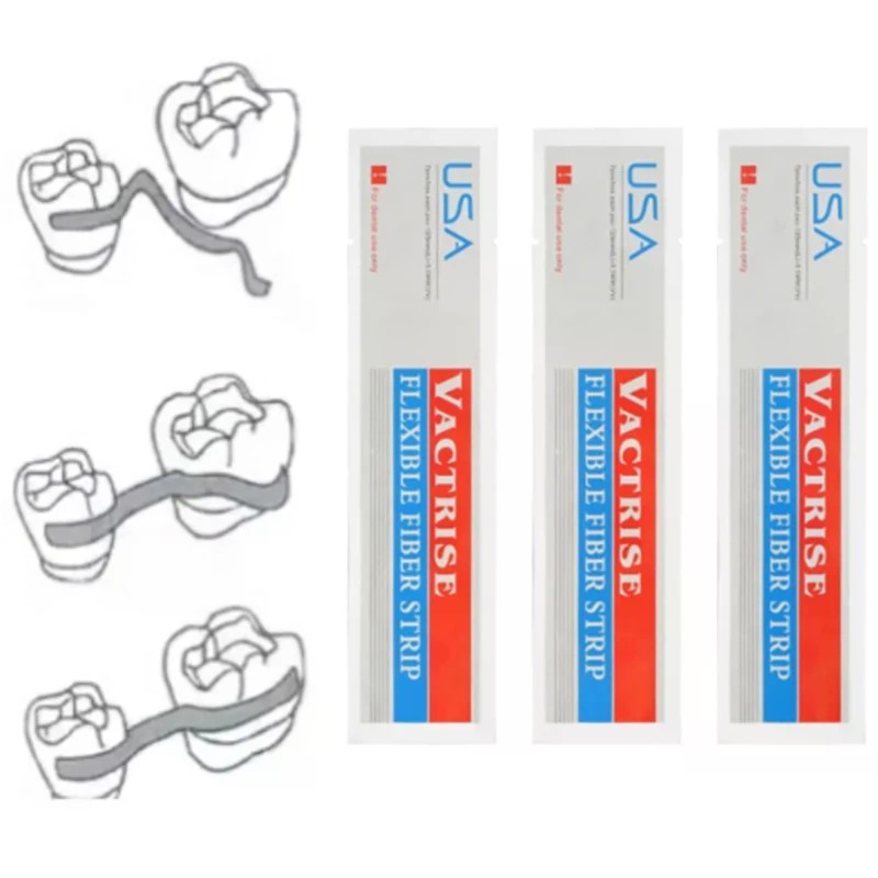 1Pc Dental Flexible Fiber Stri - đánh giá và giá Teeth Whitening Strips Lumineux